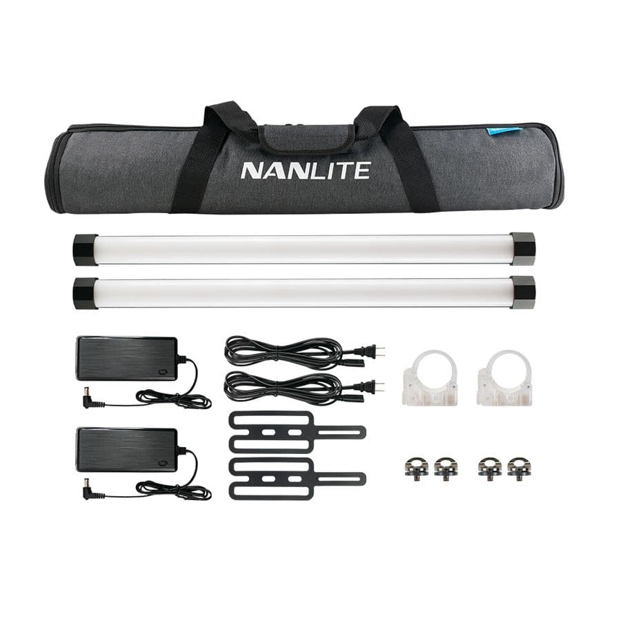 Комплект Nanlite PavoTube II 15X RGBWW KIT2 две светодиодные осветительные трубки с аксессуарами